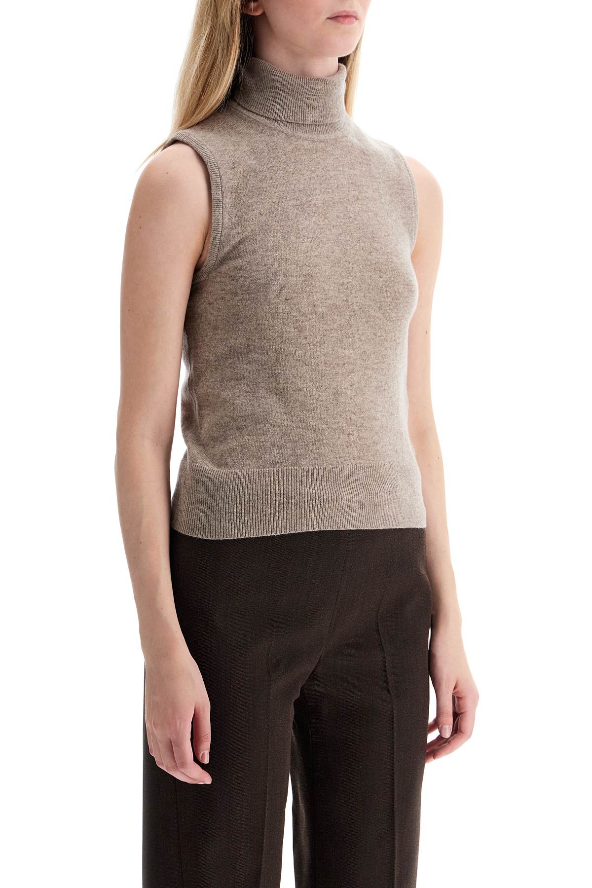 Filippa K Sleeveless High-Neck Wool Sweater image 1