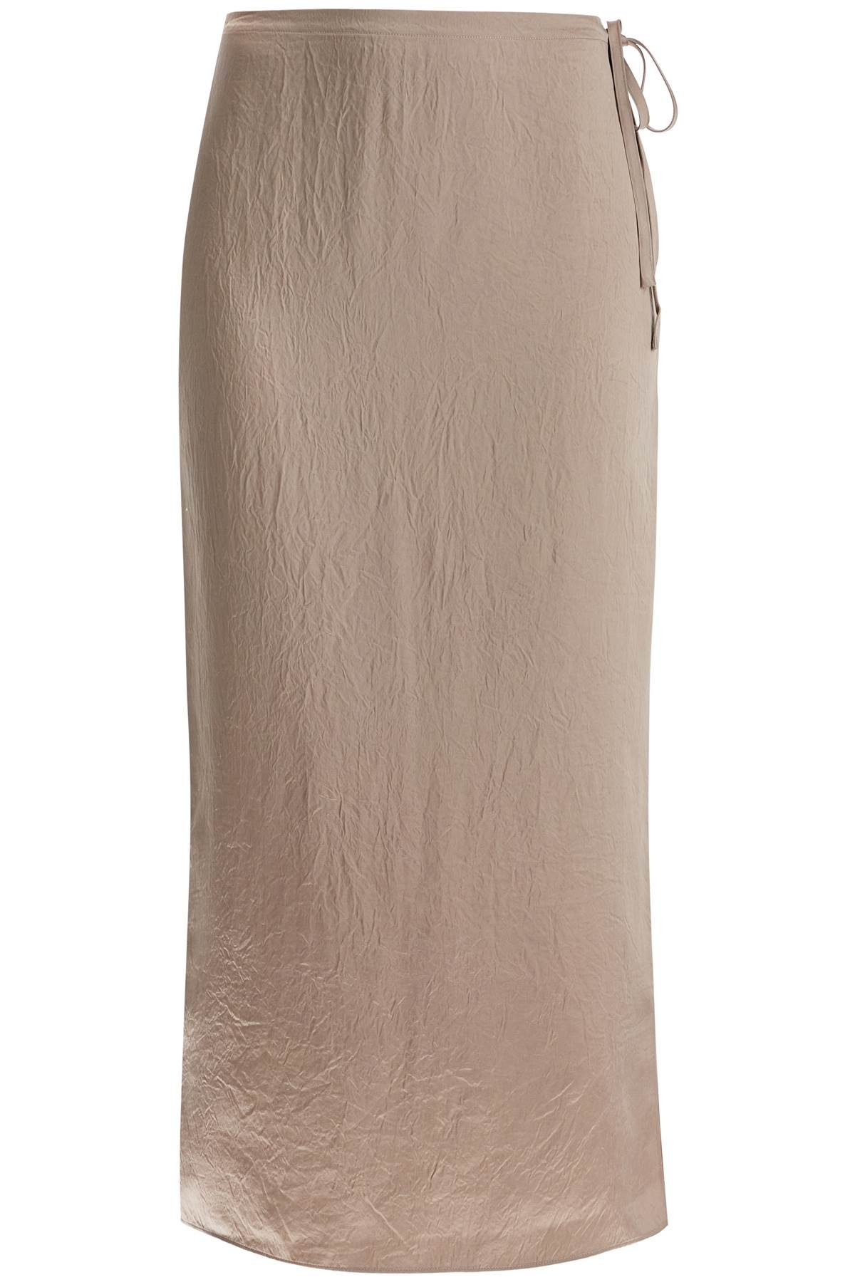 FILIPPA K 'ruffled satin midi skirt with image 0