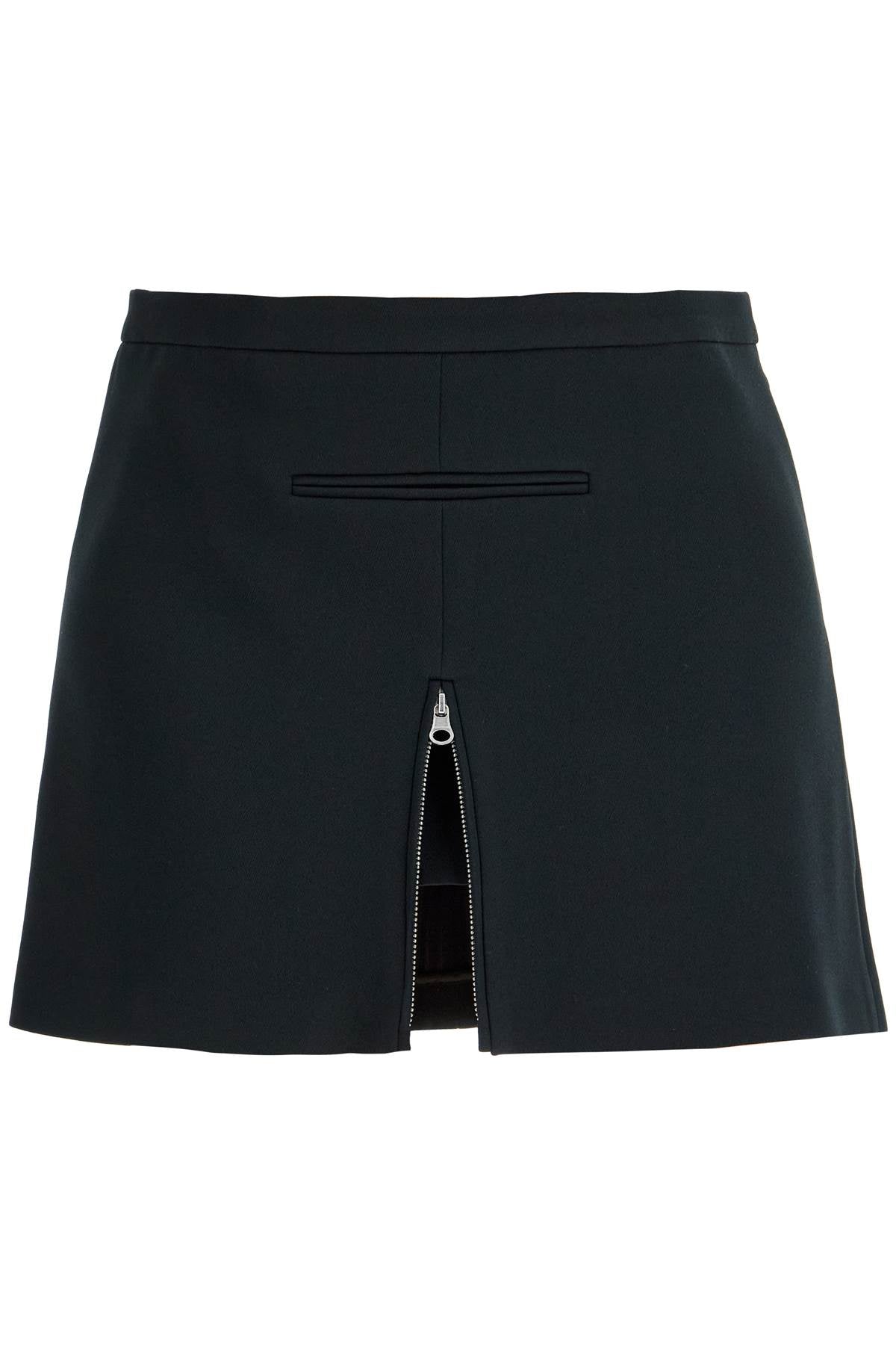 Courrèges Twill Mini Skirt with Zipper image 0