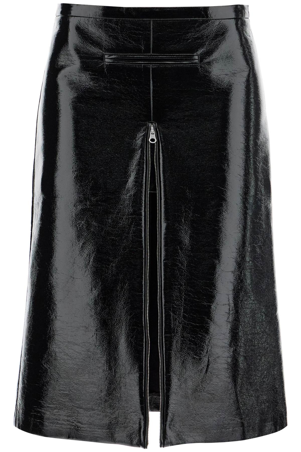 Courrèges Vinyl Midi Skirt image 0