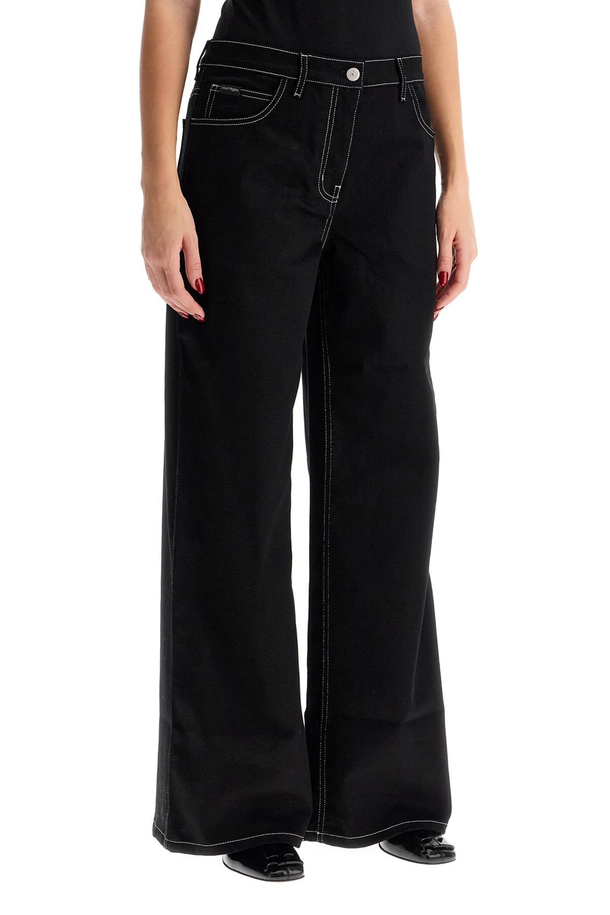 Courreges Baggy Hammer Jeans image 1