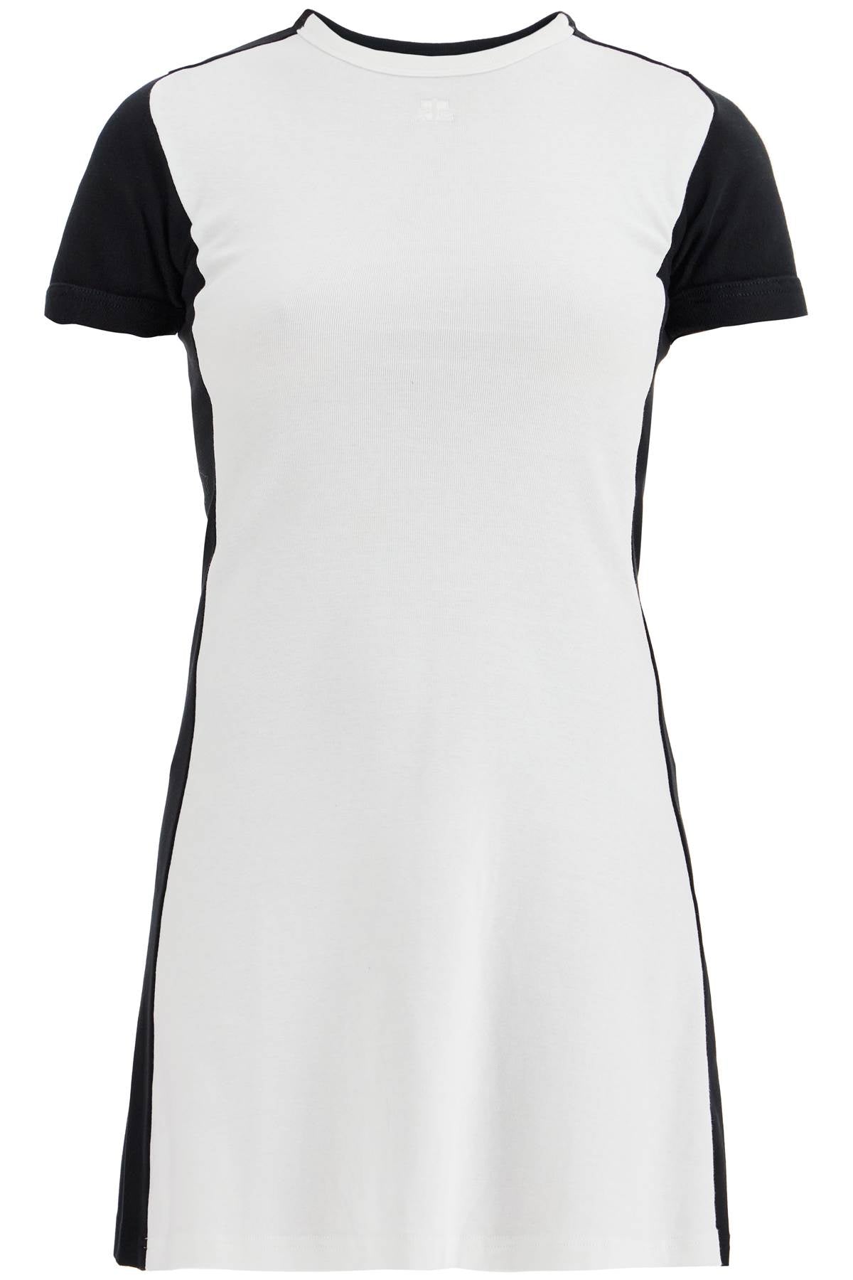 Courrèges Mini Contrast Frame Dress with AC Logo image 0