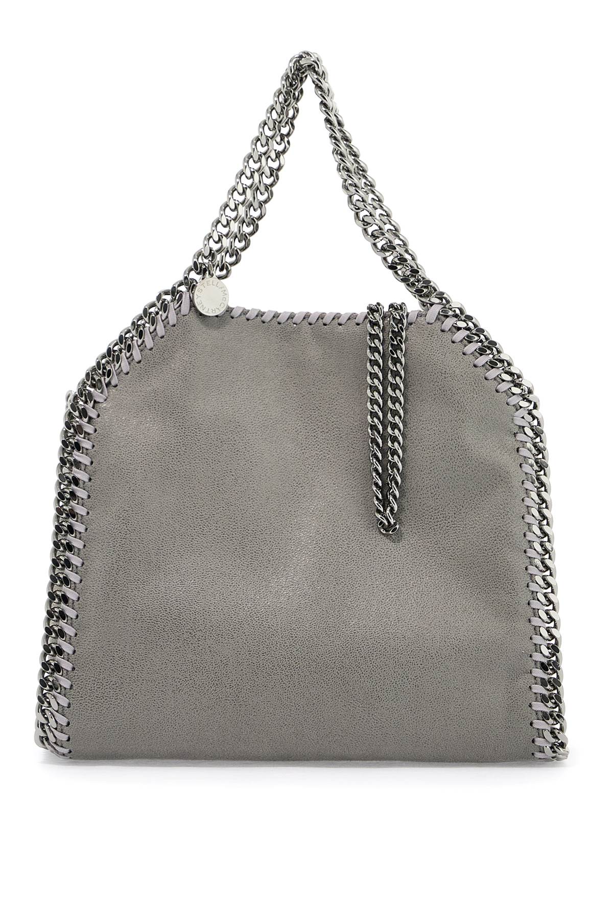 Stella McCartney Falabella Mini Tote Bag with Chain Hems image 0