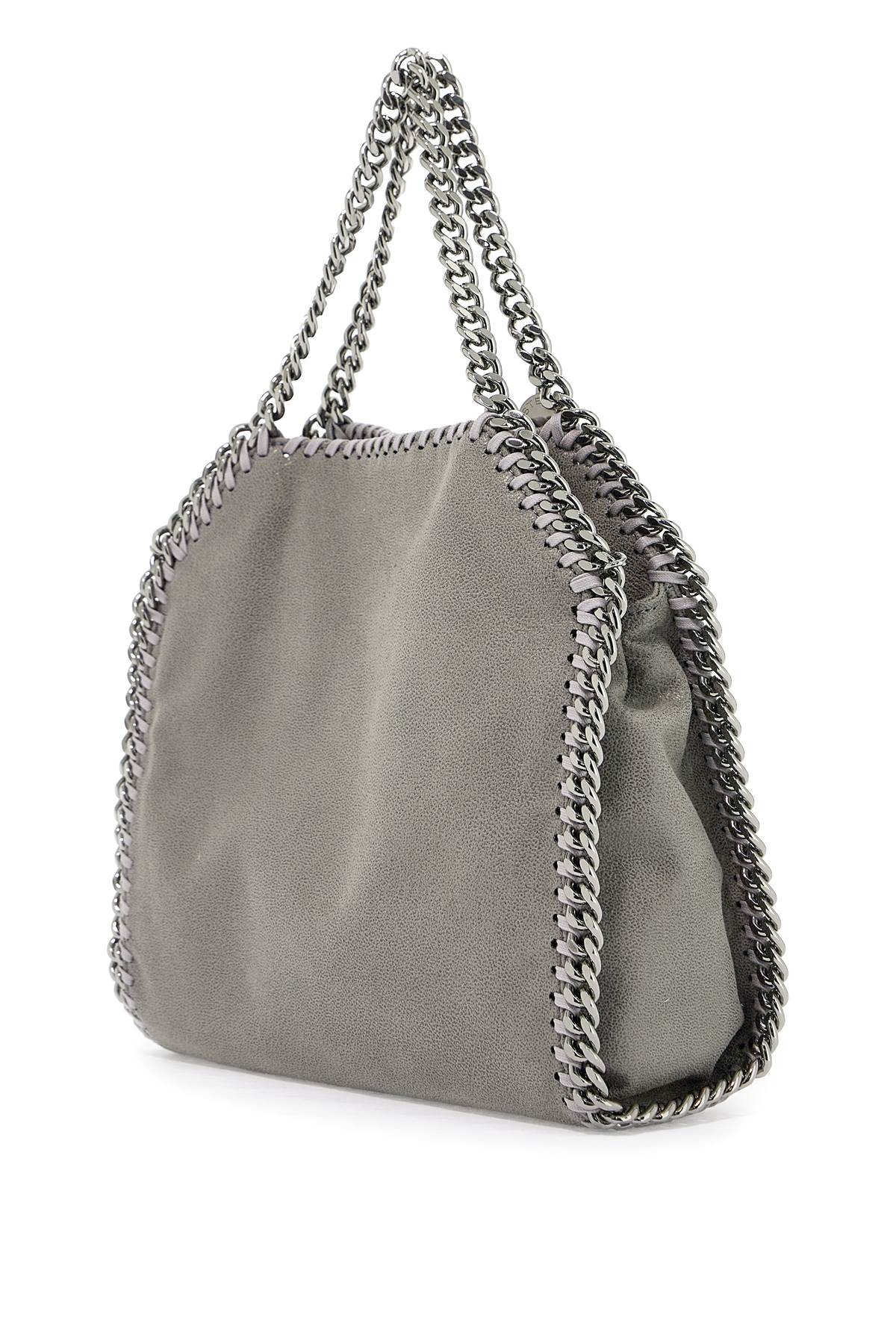 Stella McCartney Falabella Mini Tote Bag with Chain Hems image 1