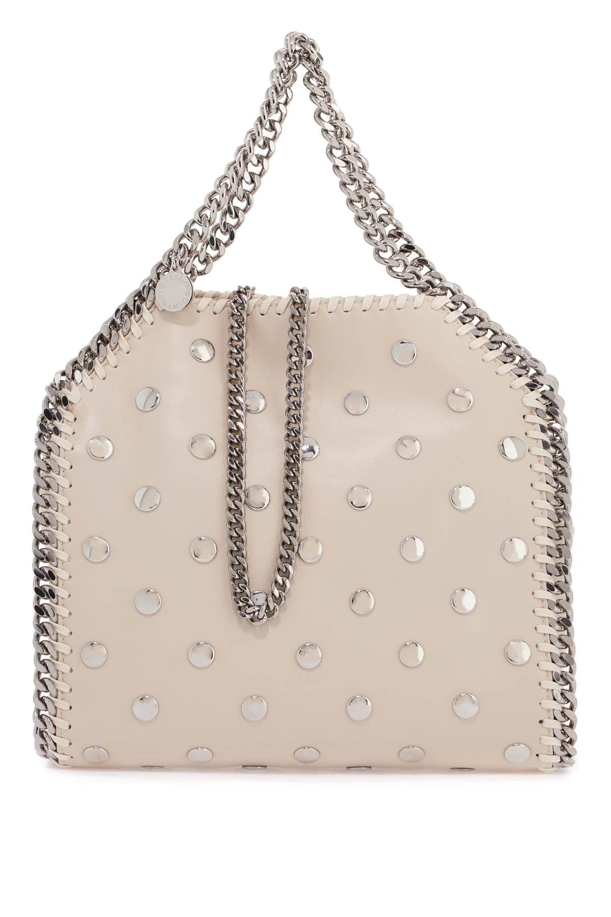 Stella McCartney mini falabella tote bag with studs image 0