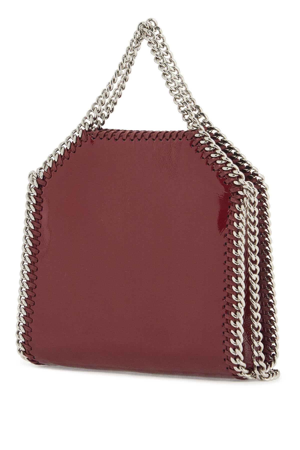 Stella McCartney Micro Falabella Tote Bag in Vegan Patent Leather image 1