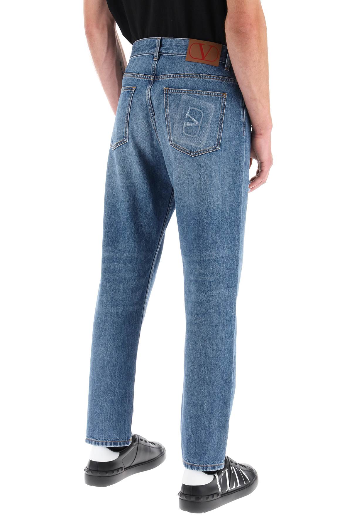 Valentino GARAVANI tapered jeans with medium wash image 2