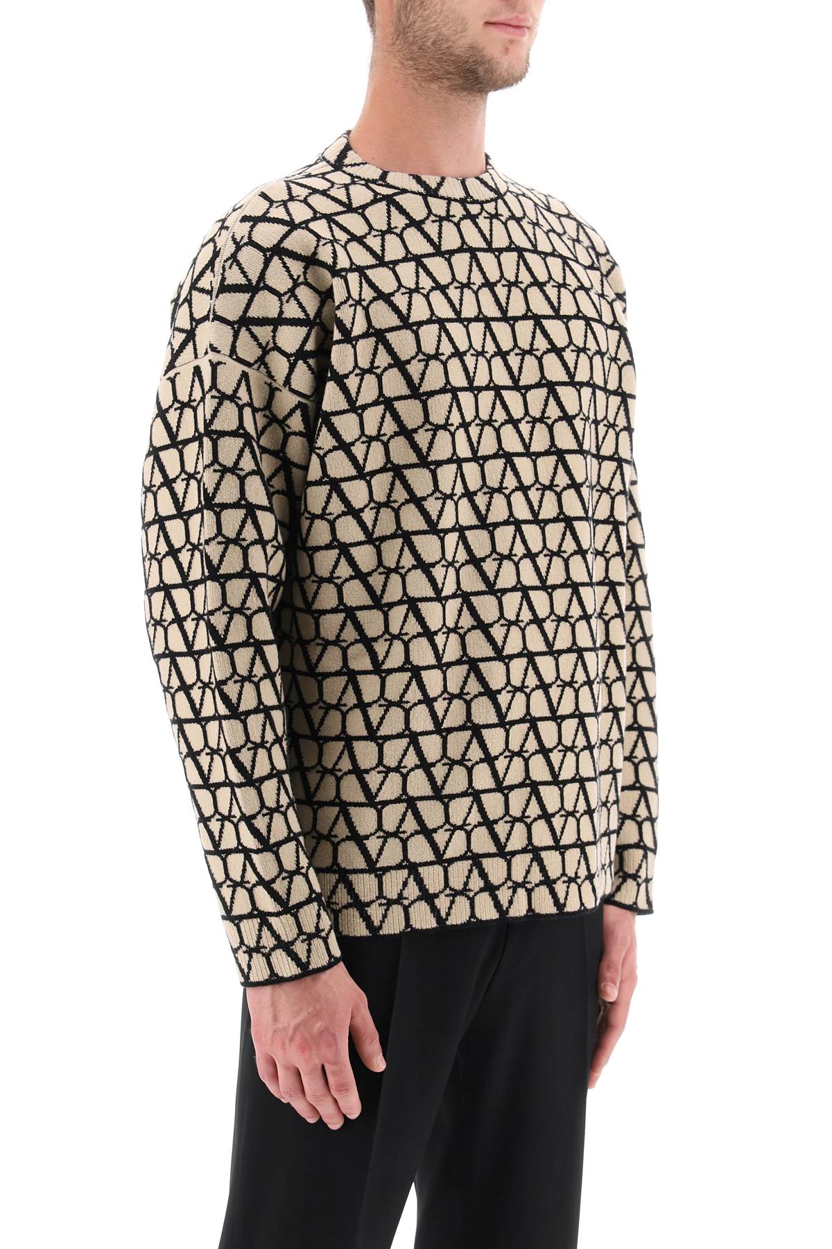 Valentino Garavani Toile Iconographe Wool Sweater image 1