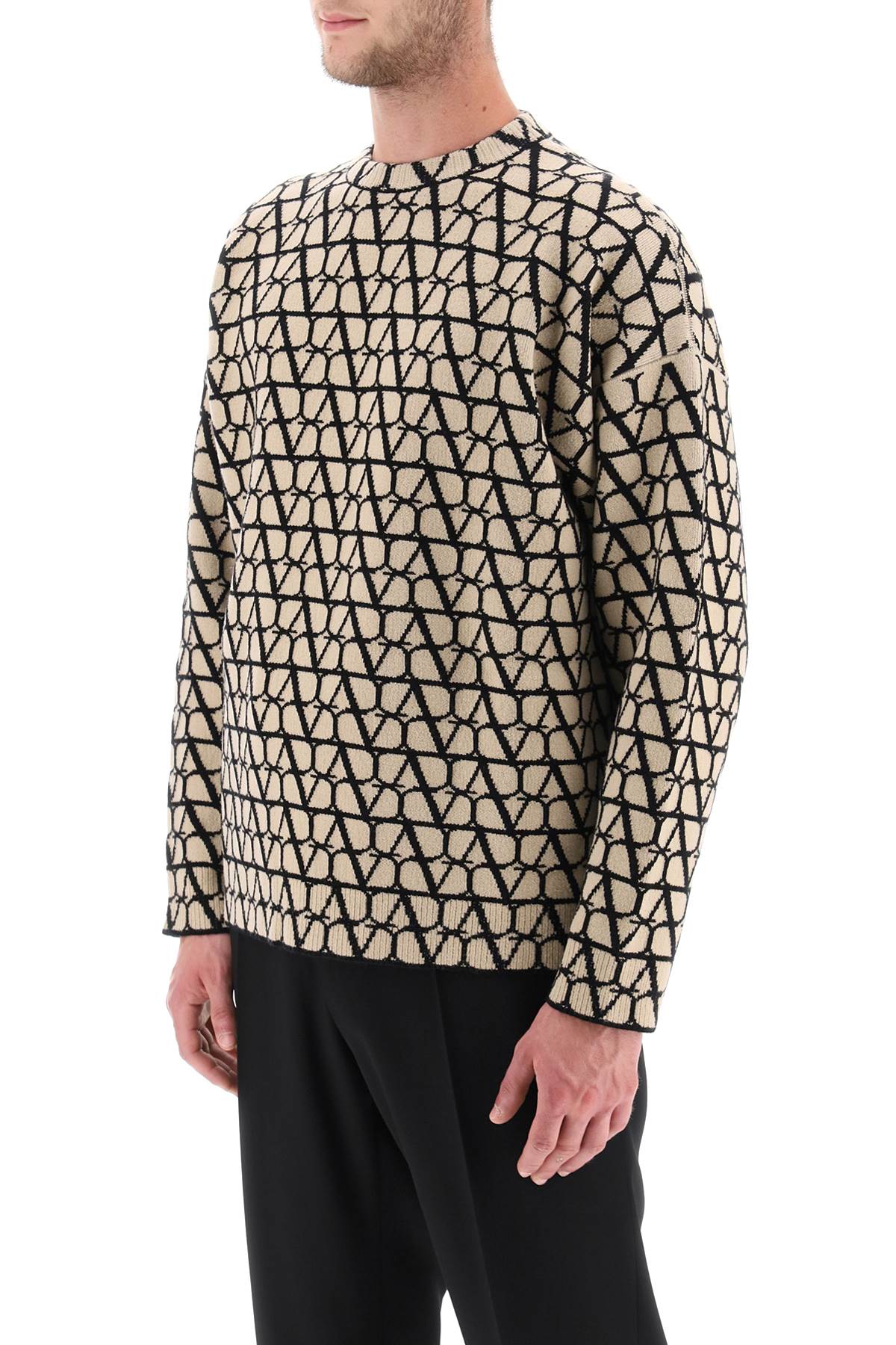 Valentino Garavani Toile Iconographe Wool Sweater image 3