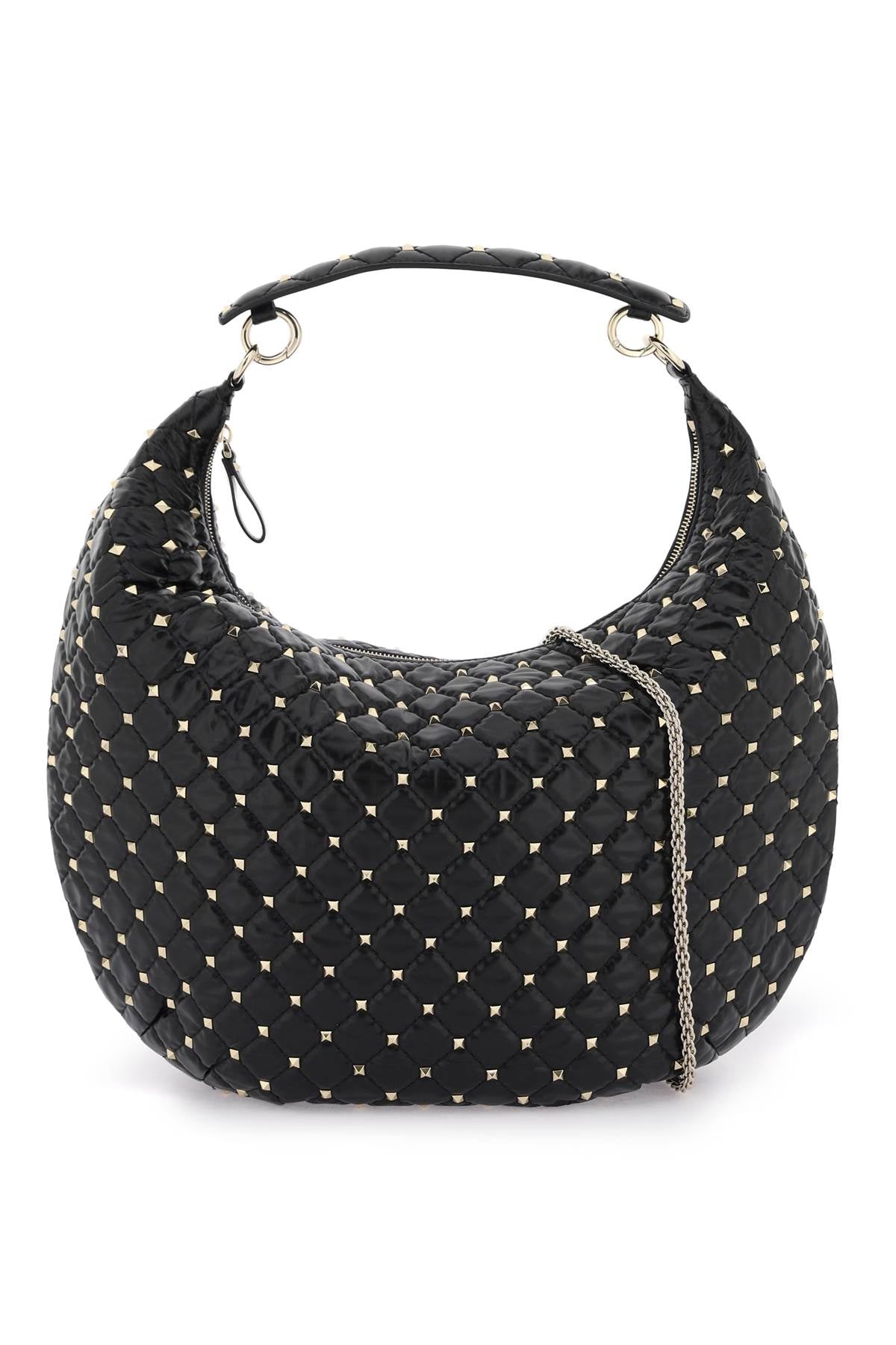 Valentino Garavani 'Rockstud Spike' Quilted Leather Hobo Bag image 0