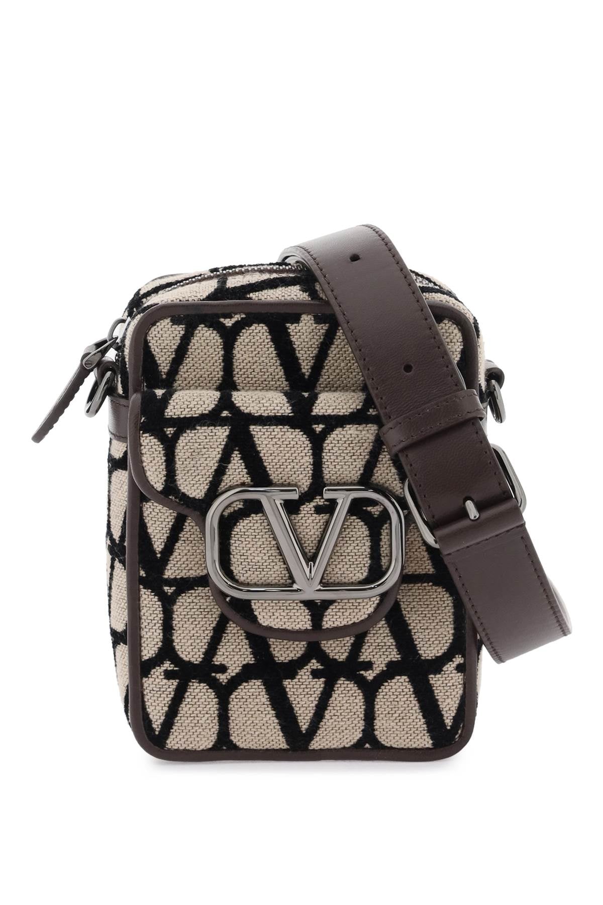 Valentino GARAVANI mini locò toile iconographe crossbody bag image 0