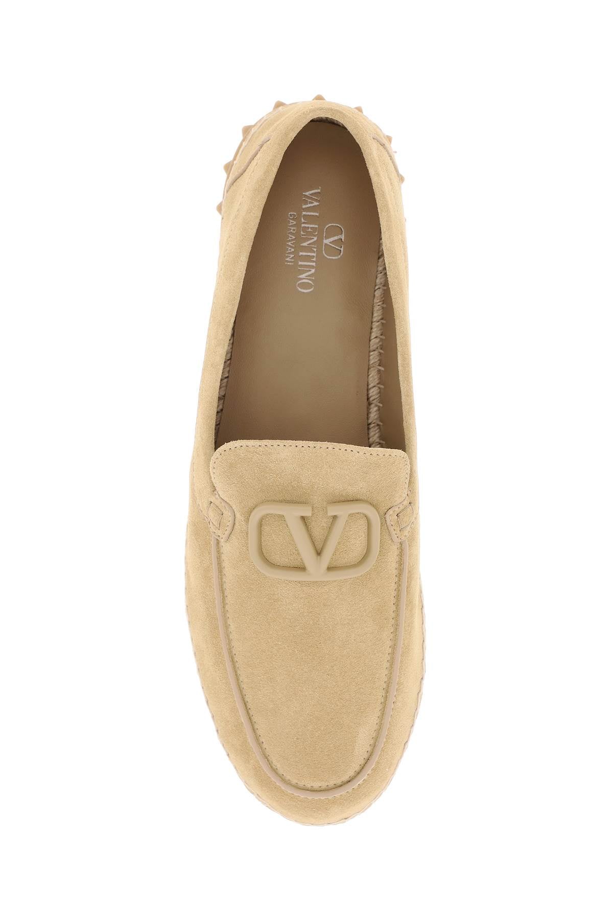 Valentino Garavani VLogo Signature Suede Espadrilles image 1