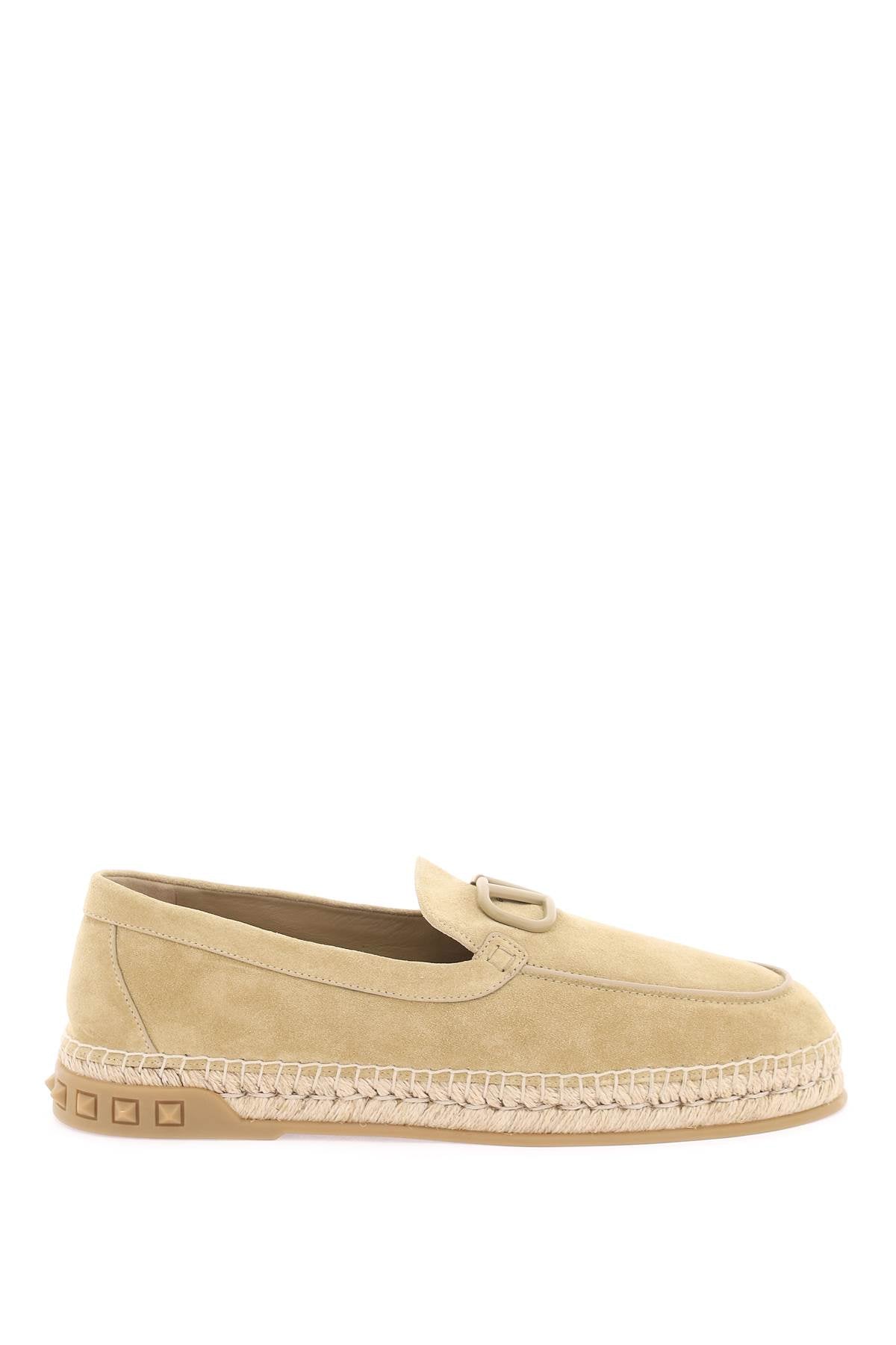 Valentino Garavani VLogo Signature Suede Espadrilles image 0