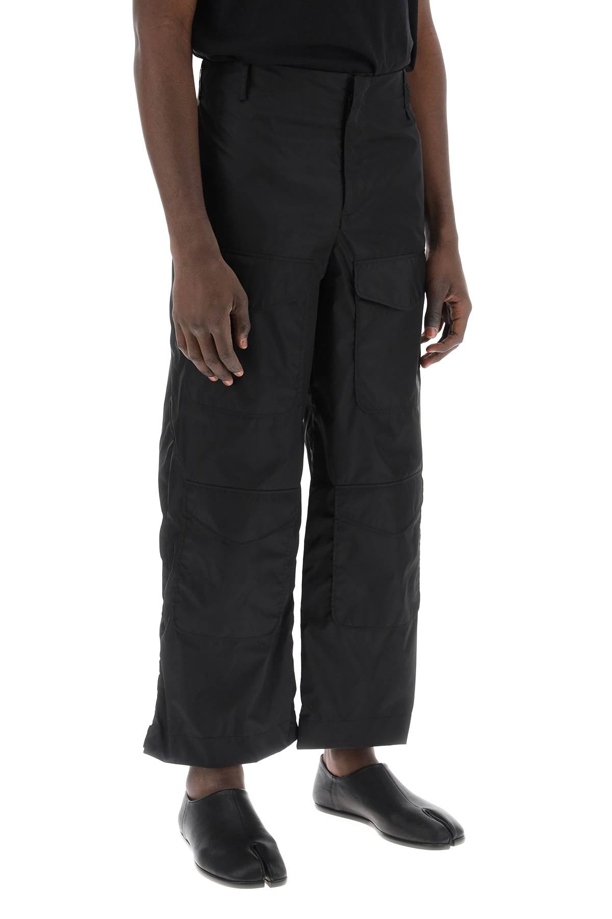 Simone Rocha Men's Nylon Cargo Pants image 1