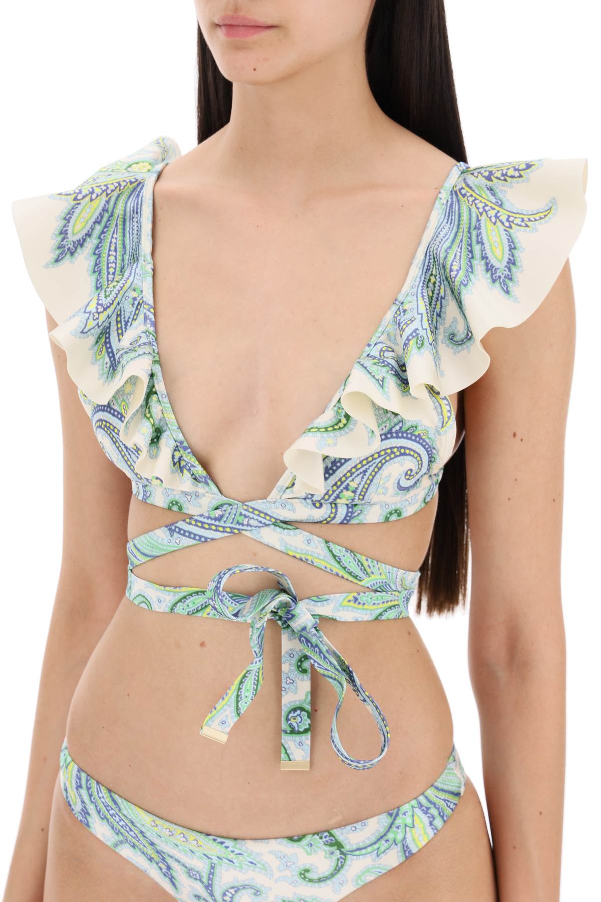 Zimmermann             "ottie wrap ruffle image 3