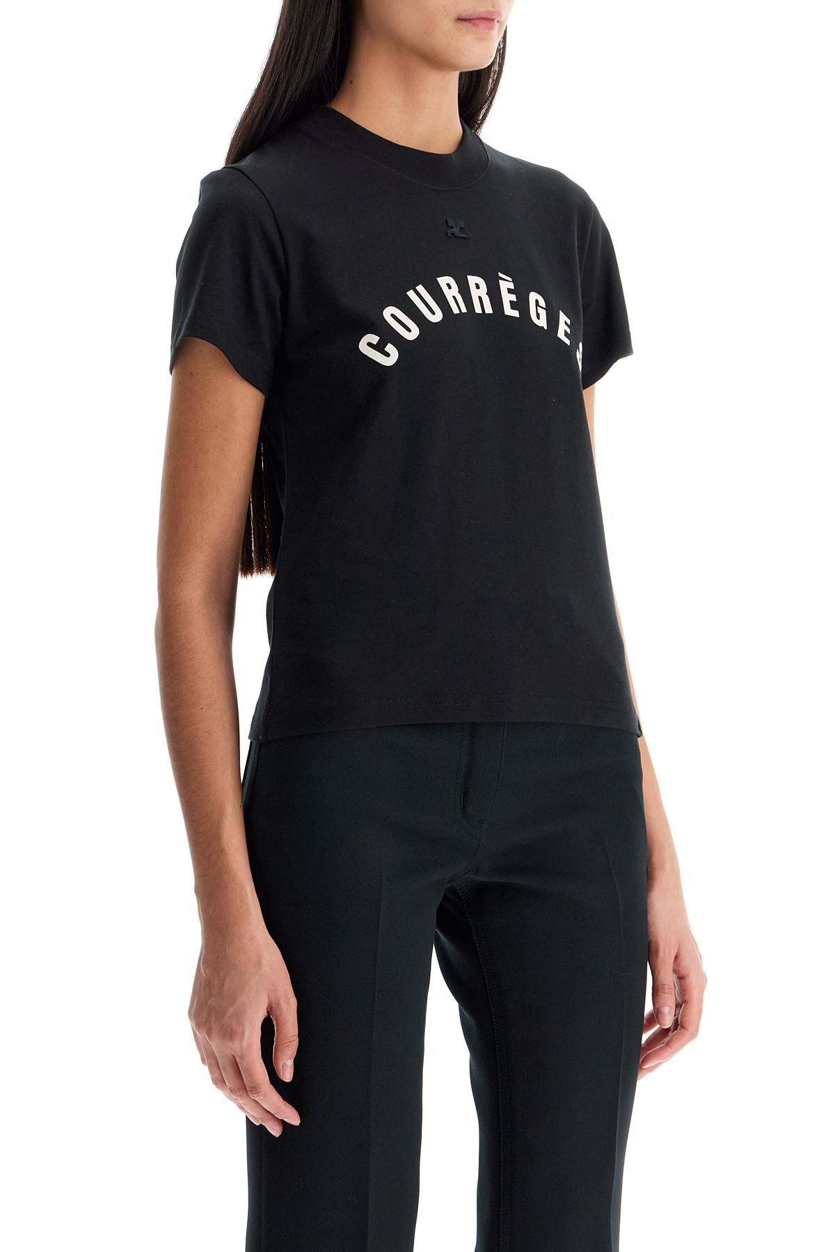 Courrèges 'AC' Straight T-Shirt with Print image 1