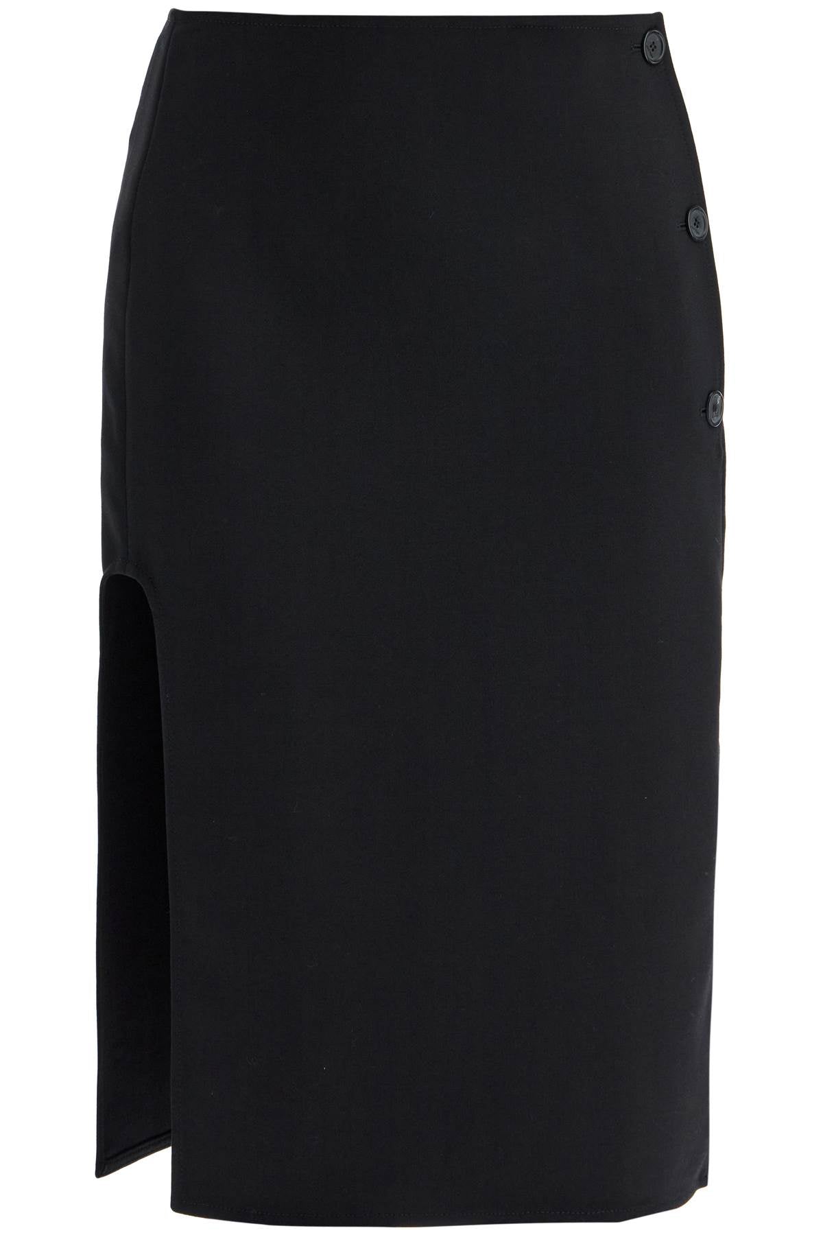 Courrèges Midi Skirt with Side Slit image 0