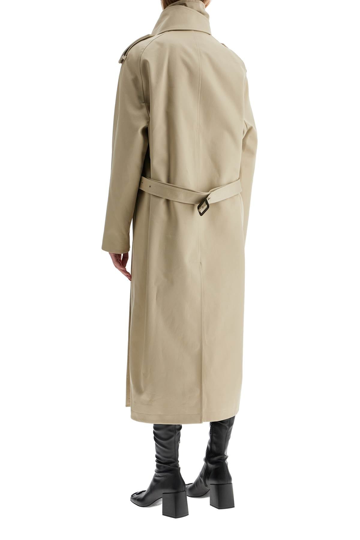 Courrèges Asymmetrical Long Trench Coat image 2