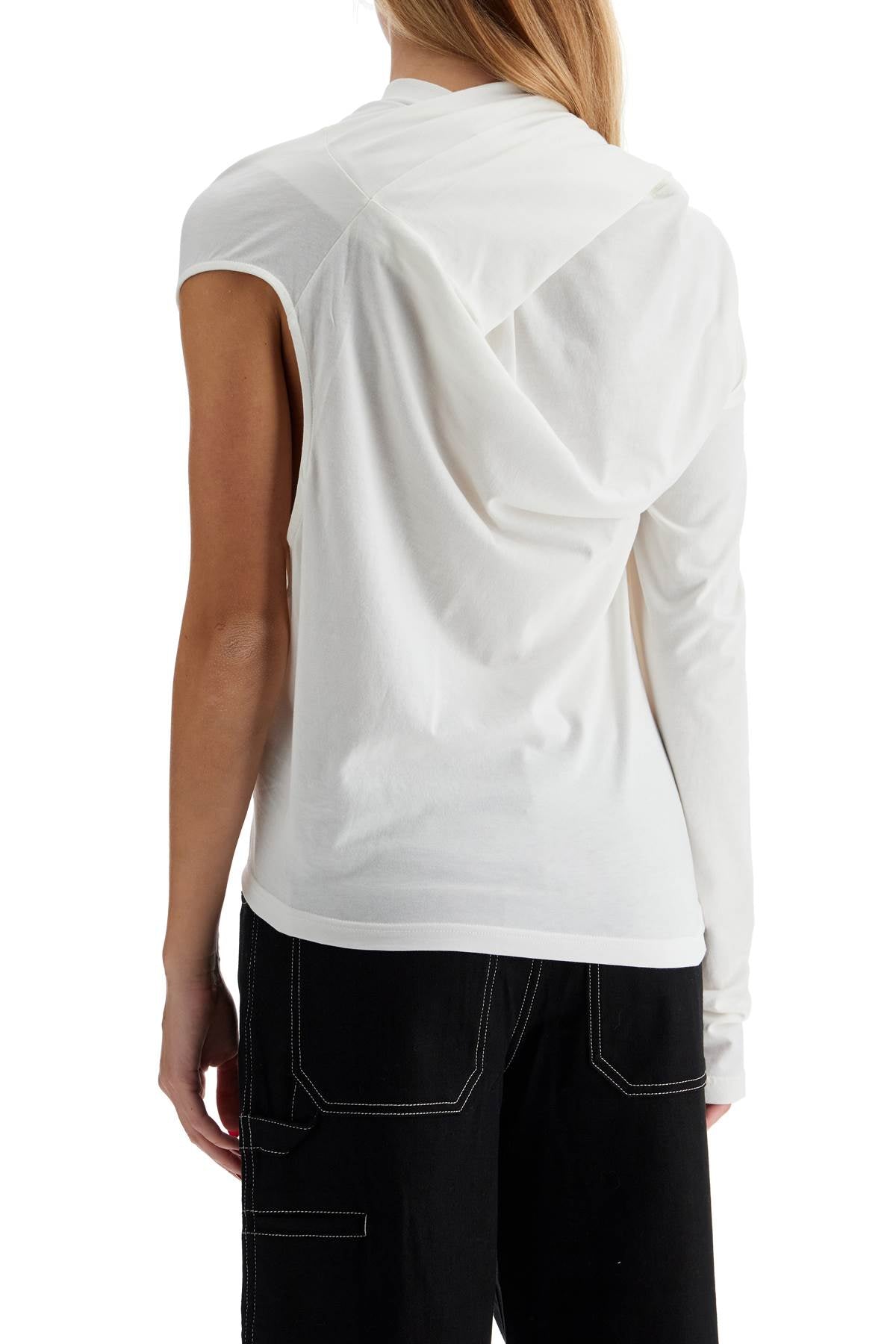 Courrèges Asymmetrical Long Sleeve T-Shirt image 2