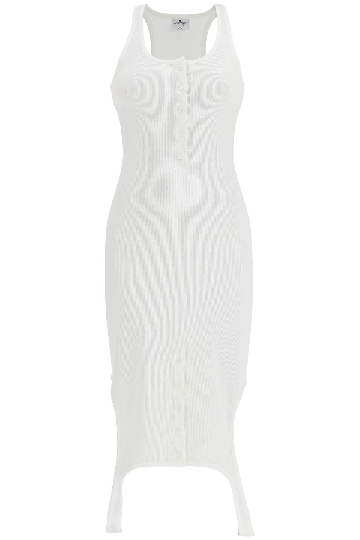 Courrèges Pleated Midi Dress image 0