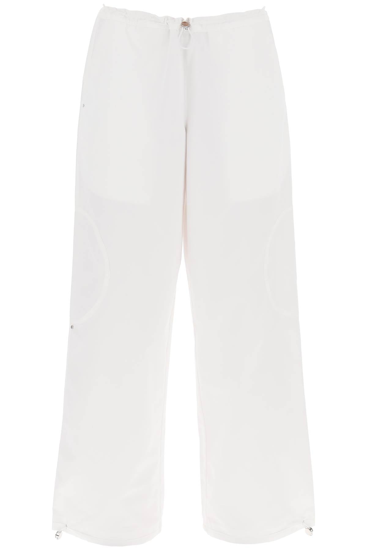 Saks Potts Lucky Wide Leg Techno Cotton Canvas Pants image 0