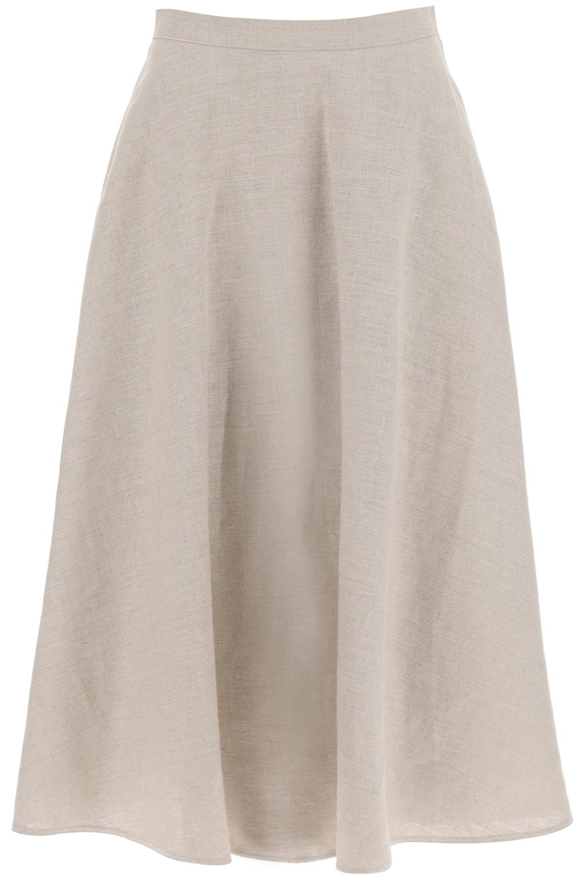 Valentino Garavani linen canvas skirt for women image 0