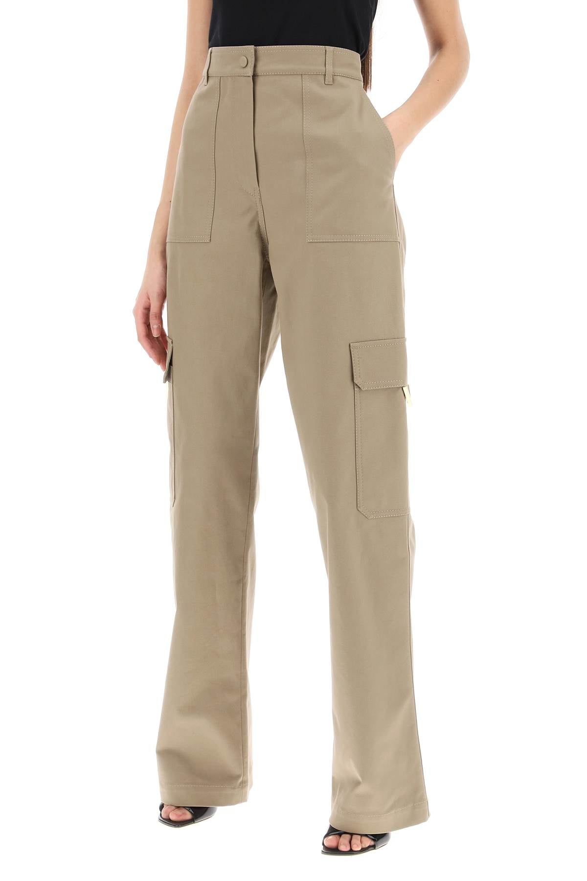 Valentino Garavani cotton cargo pants for men image 3