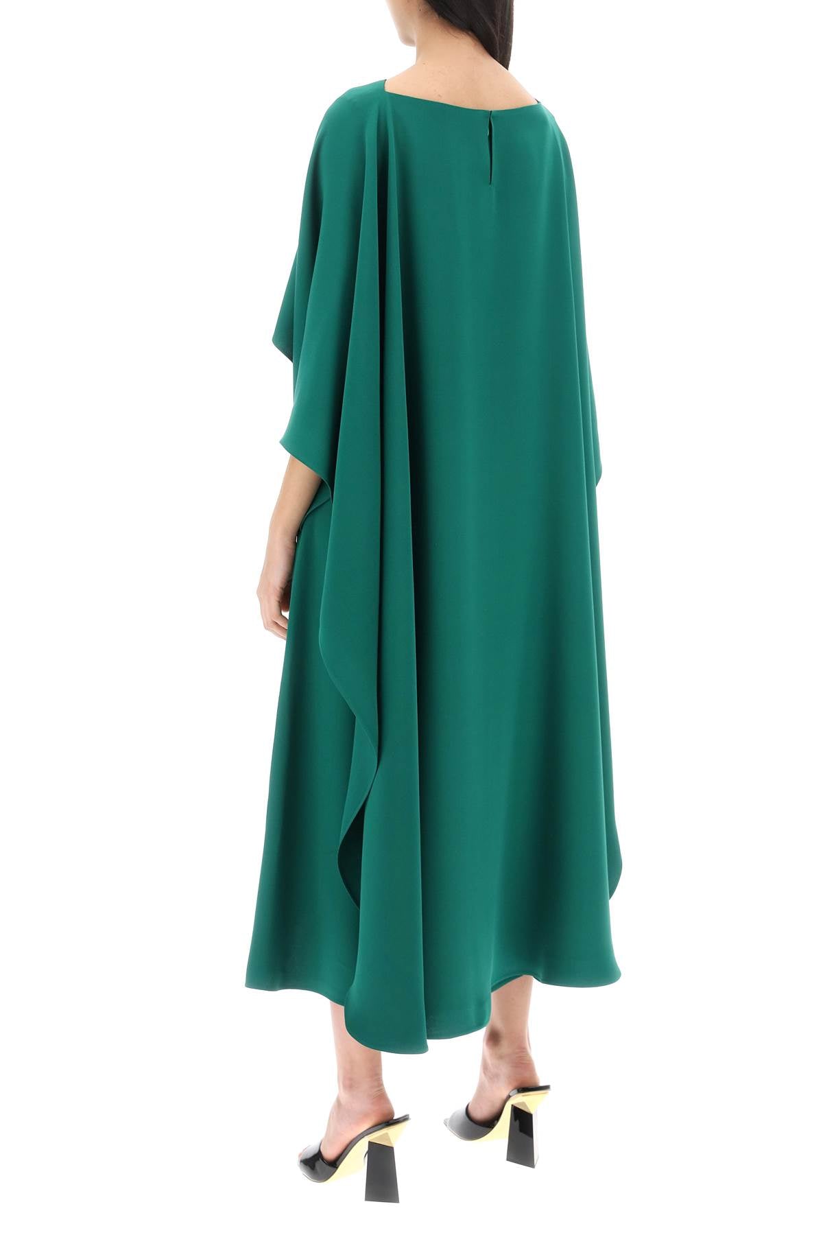 Valentino Garavani Cady Couture Cape Dress image 2