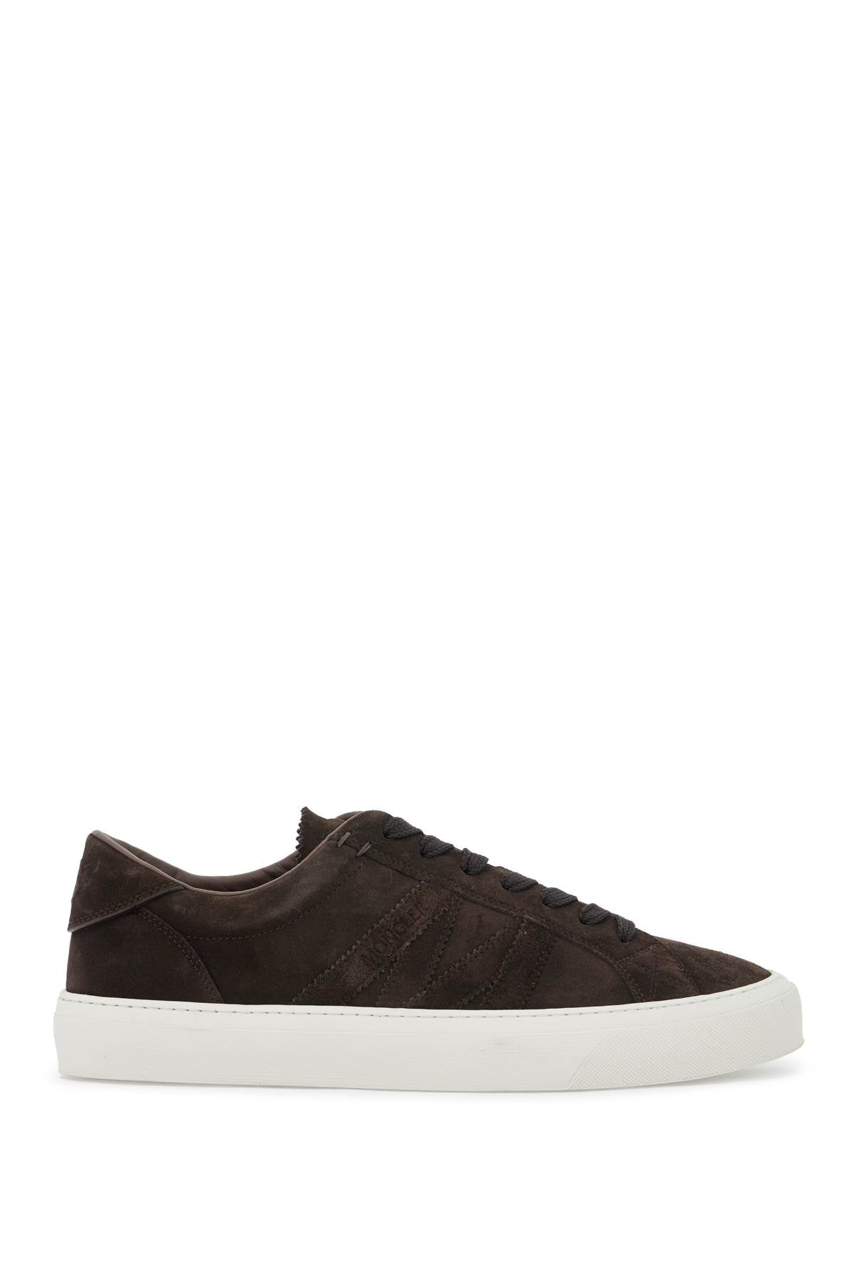 Moncler Monaco M Suede Sneakers for Men image 0