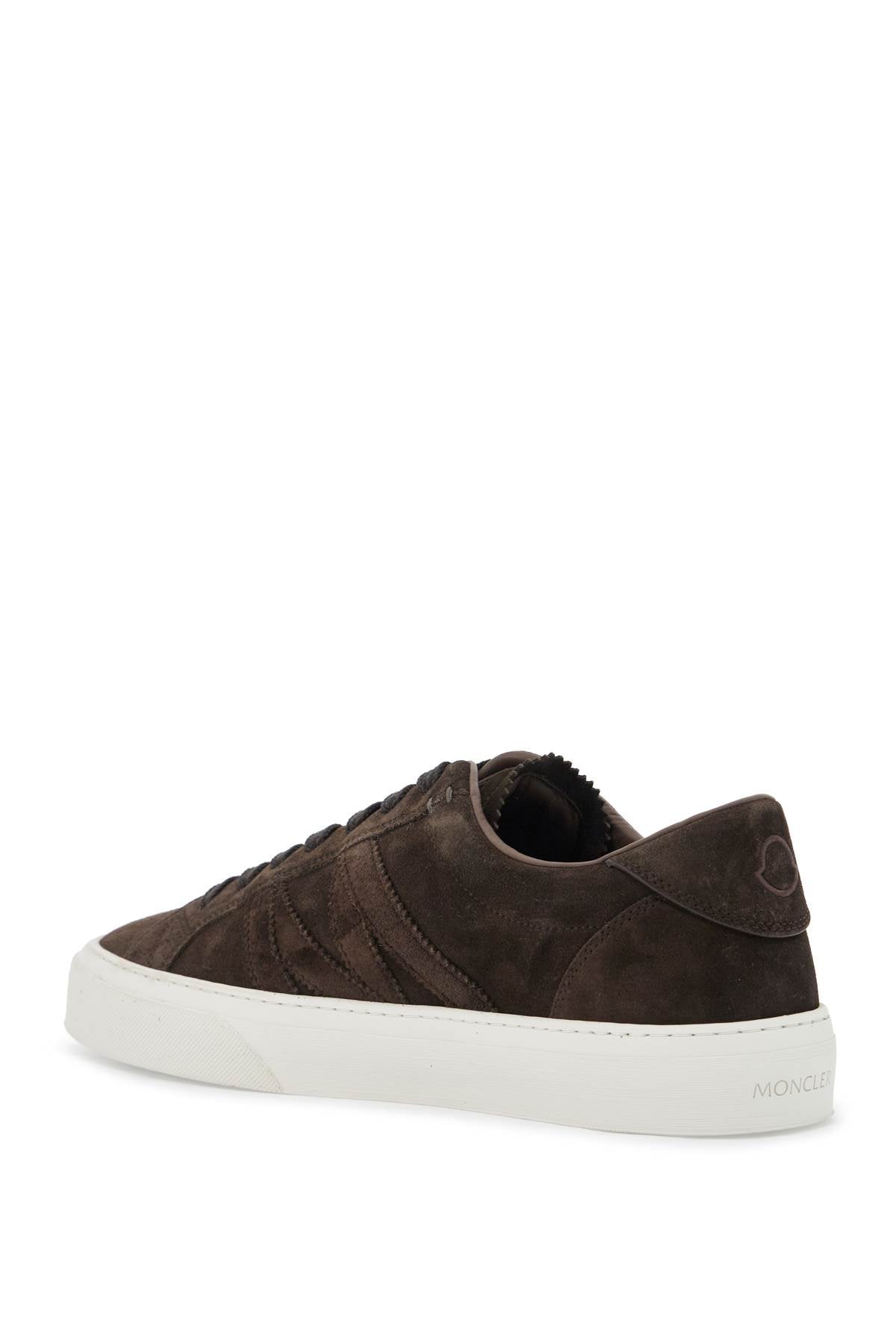 Moncler Monaco M Suede Sneakers for Men image 2