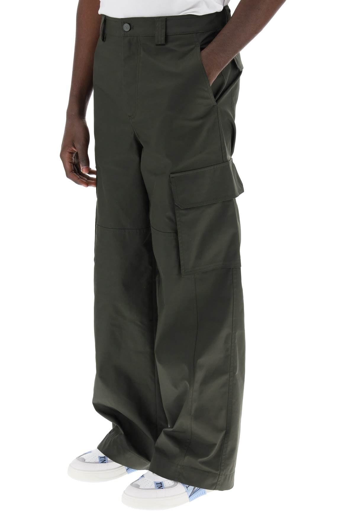 Valentino Garavani Stretch Nylon Cargo Pants image 3