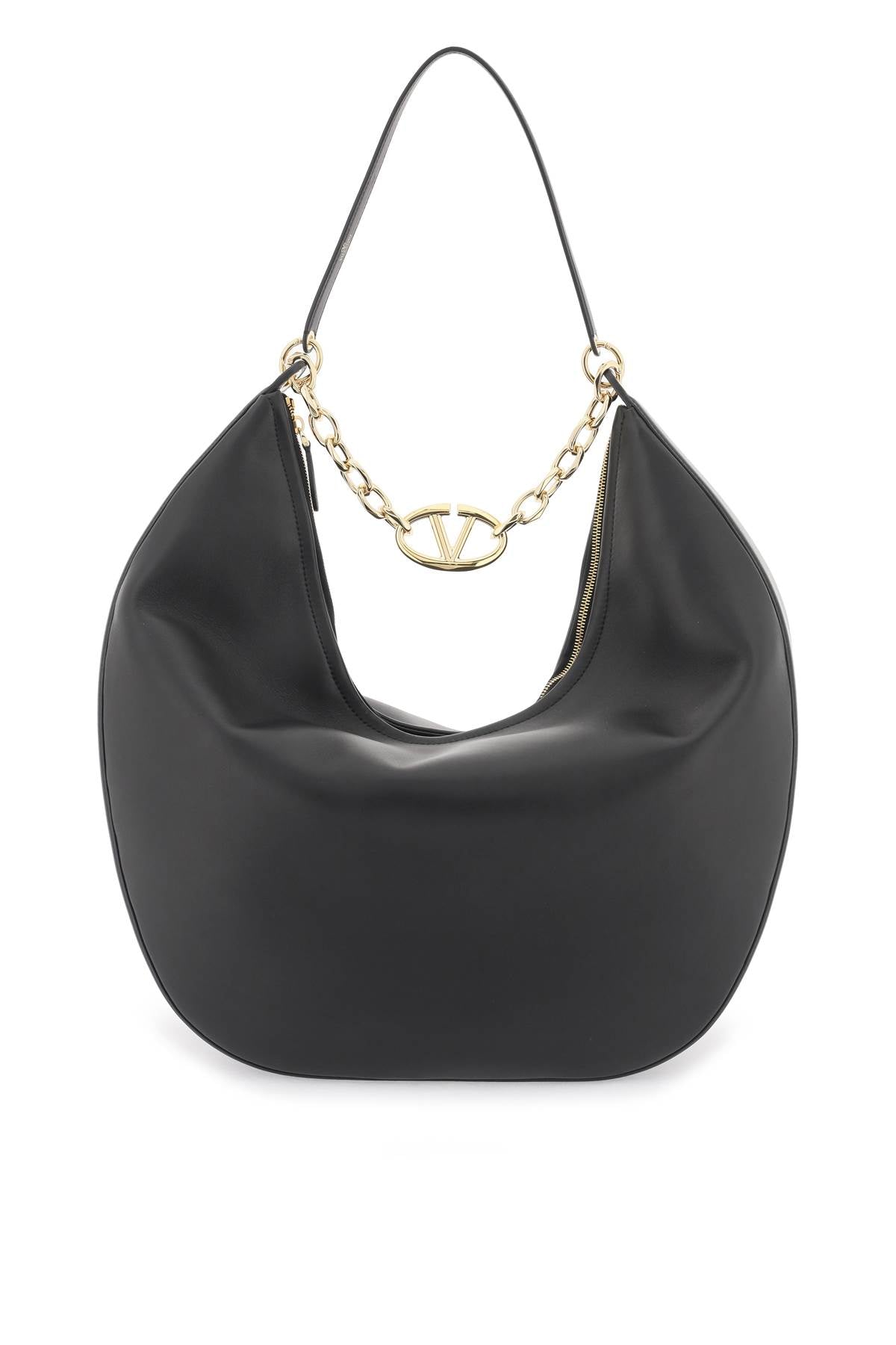 Valentino GARAVANI maxi vlogo moon hobo bag image 0