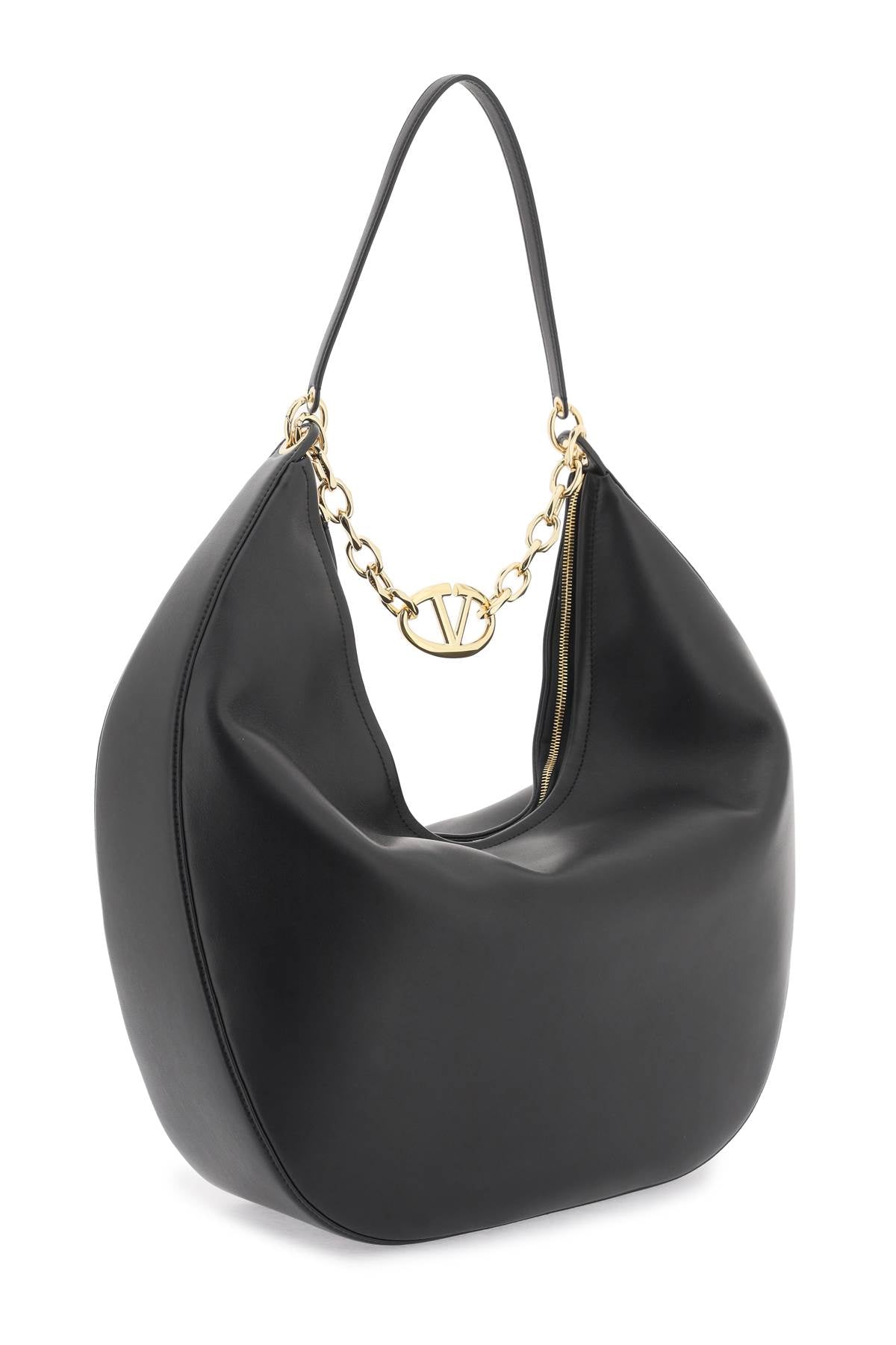 Valentino GARAVANI maxi vlogo moon hobo bag image 2