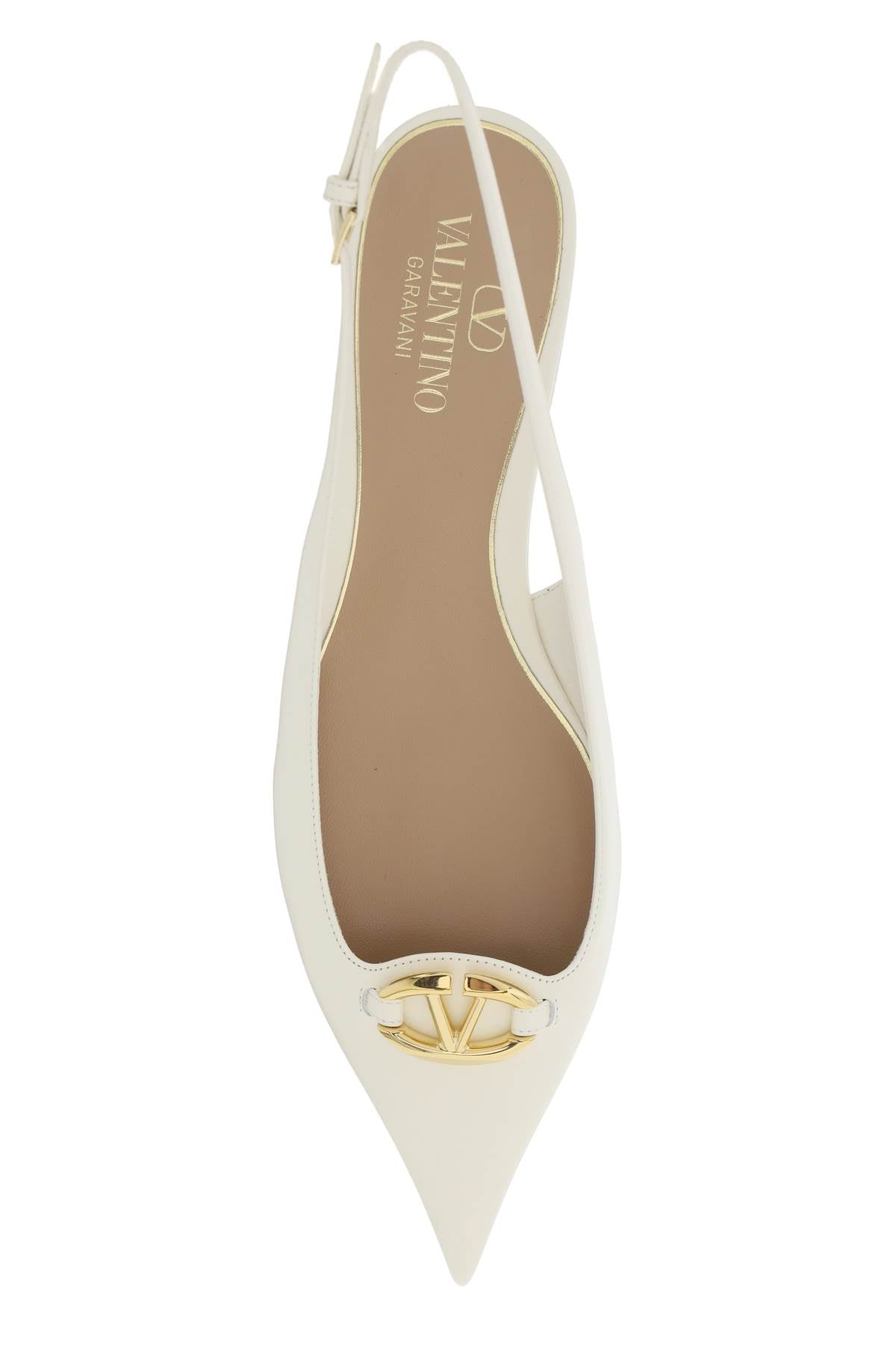 Valentino Garavani slingback vlogo ballerina image 1