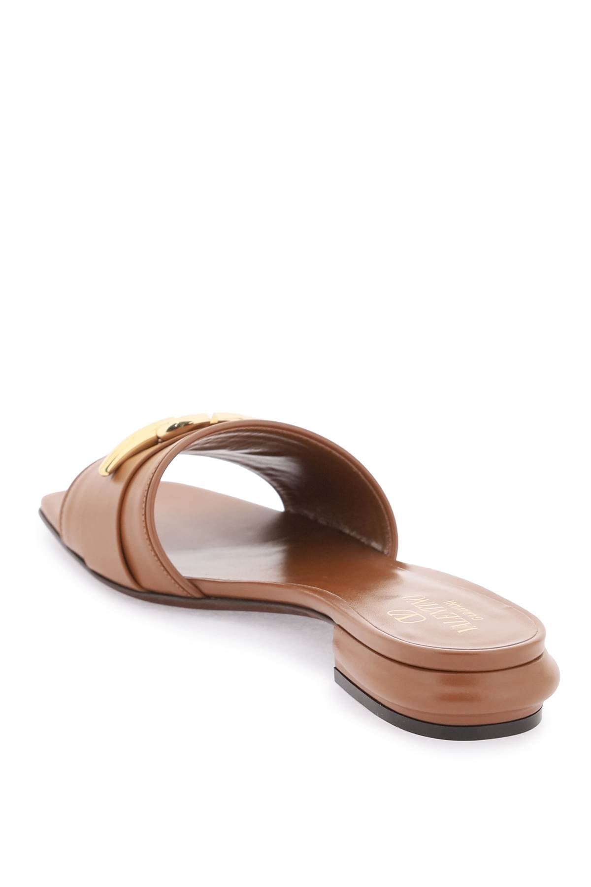 Valentino Garavani VLogo Leather Slides image 2