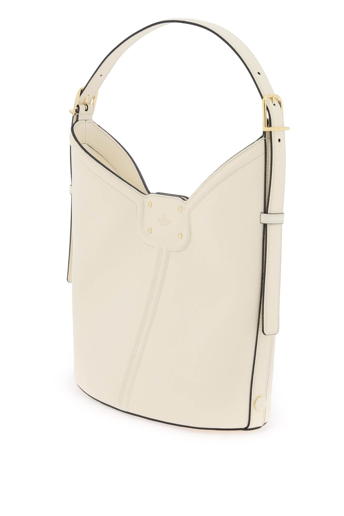 Valentino Garavani vlogo leather hobo bag image 1