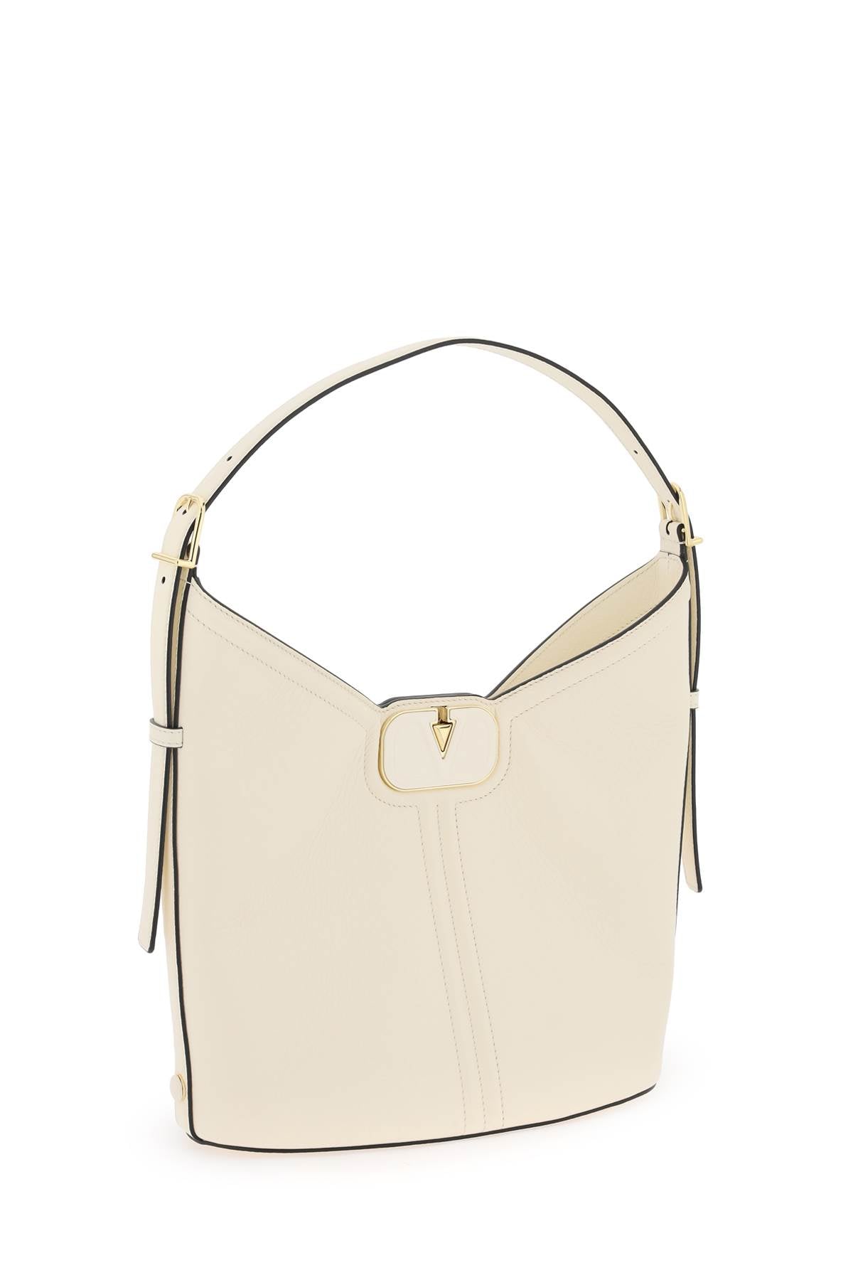 Valentino Garavani vlogo leather hobo bag image 2