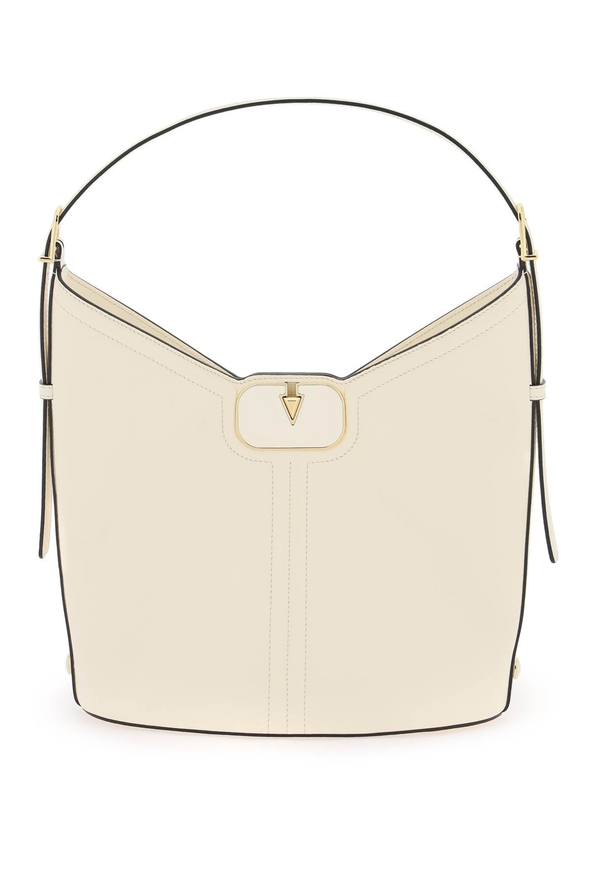 Valentino Garavani vlogo leather hobo bag image 0