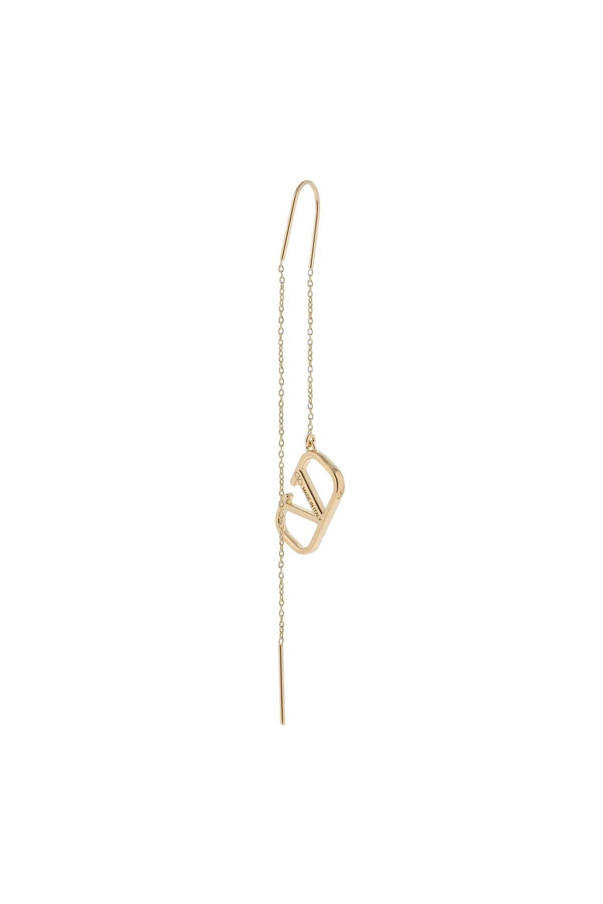 Valentino Garavani VLogo Signature Gold-Plated Brass Earrings image 2