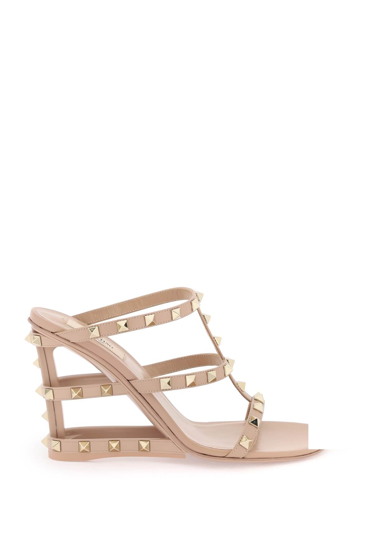 Valentino GARAVANI cut-out wedge mules with image 0