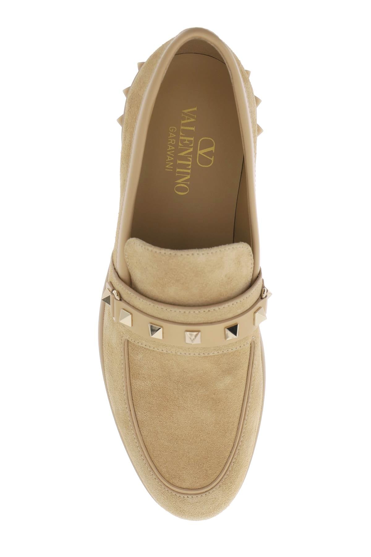 Valentino Garavani Leisure Flows Suede Moccasins image 1