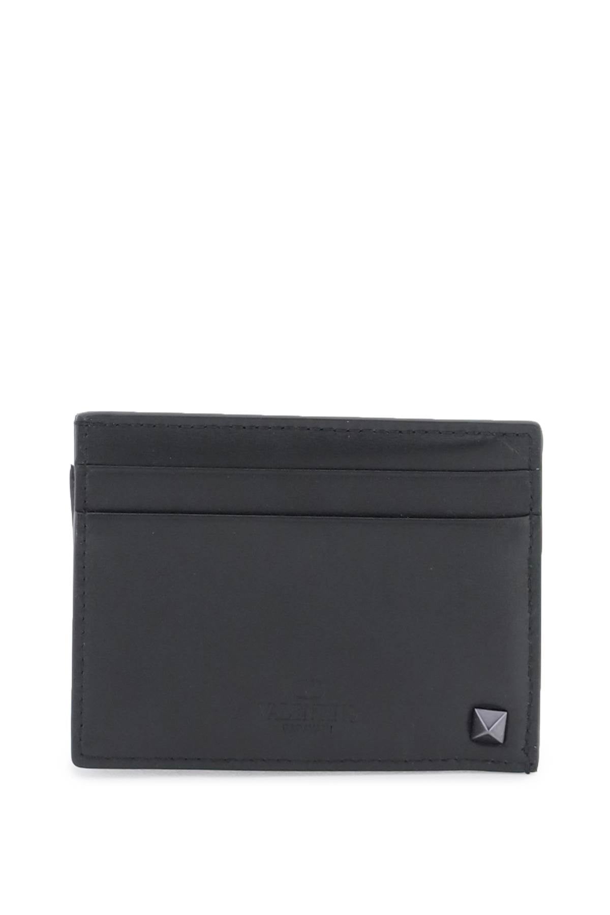 Valentino GARAVANI rockstud leather card holder image 2