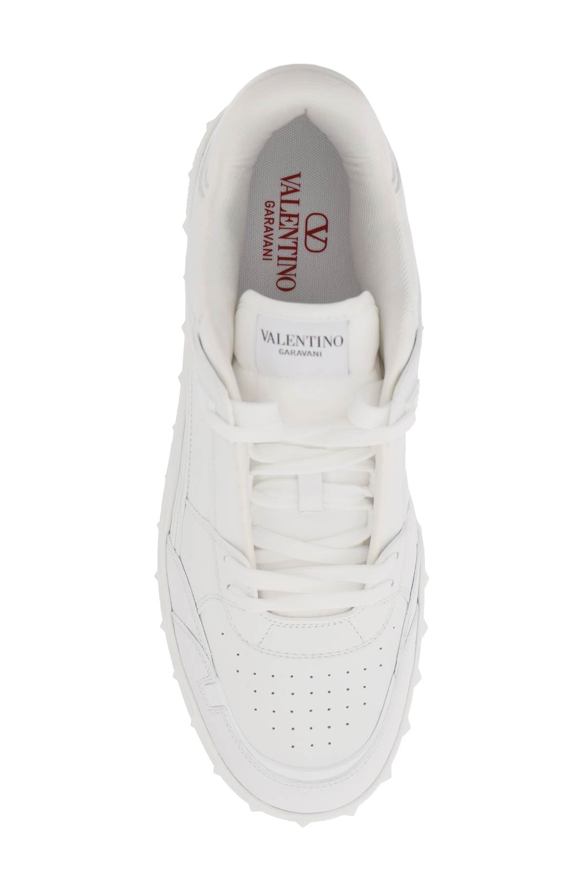 Valentino Garavani Freedots Low-Top Sneakers: Embossed Logo, Soft Leather image 1