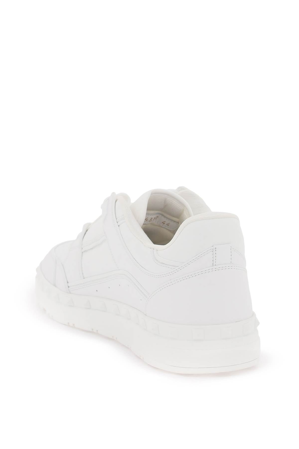 Valentino Garavani Freedots Low-Top Sneakers: Embossed Logo, Soft Leather image 2