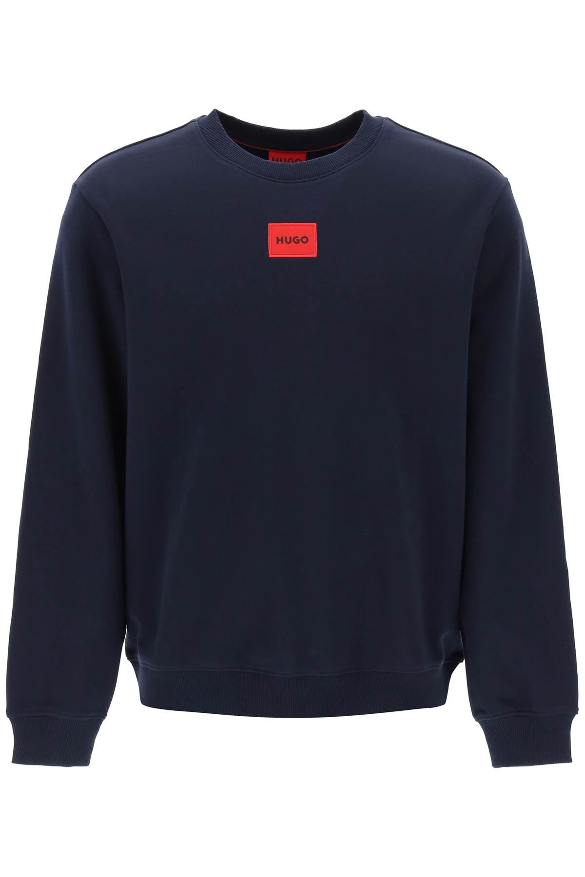 Hugo Boss Men's Light Sweatshirt with Red Logo image 0