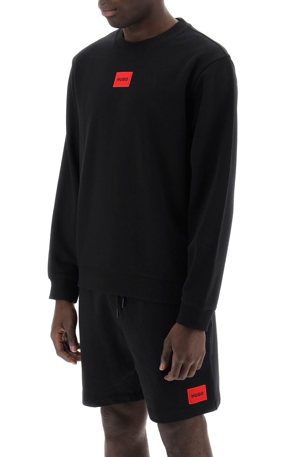 Hugo Diragol Lightweight Cotton Sweatshirt image 3