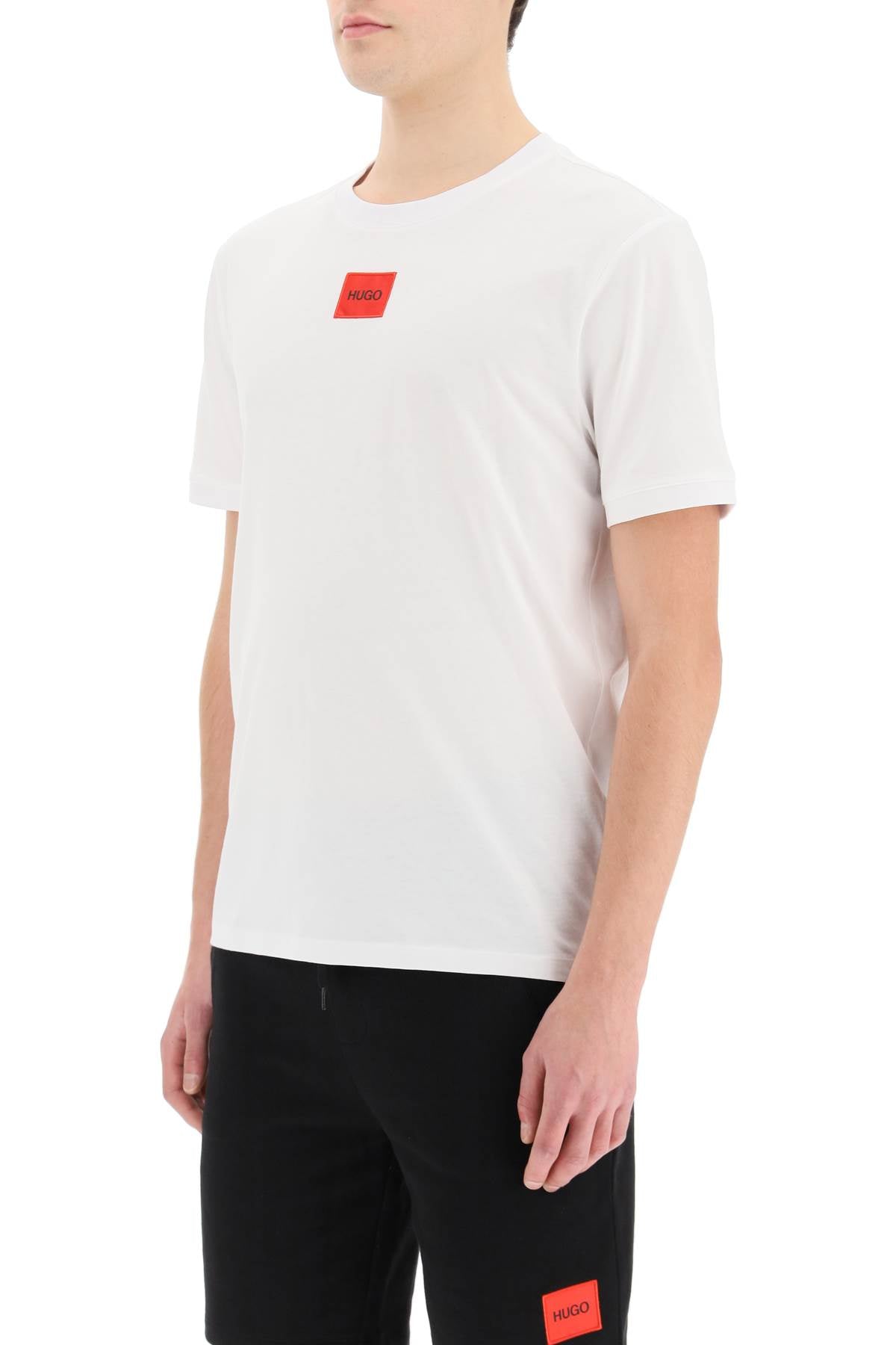 Hugo Boss Red Logo Crewneck T-Shirt image 3