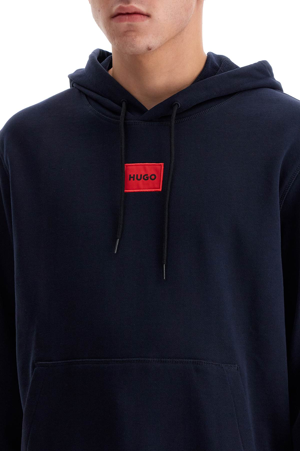 Hugo Boss Logo Patch Hoodie for Men image 3