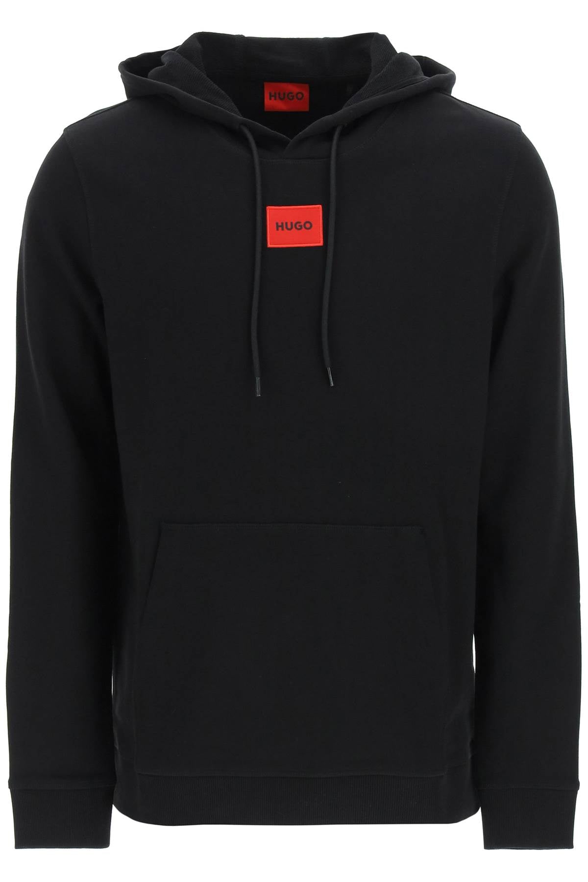 Hugo Logo Patch Hoodie for Men image 0