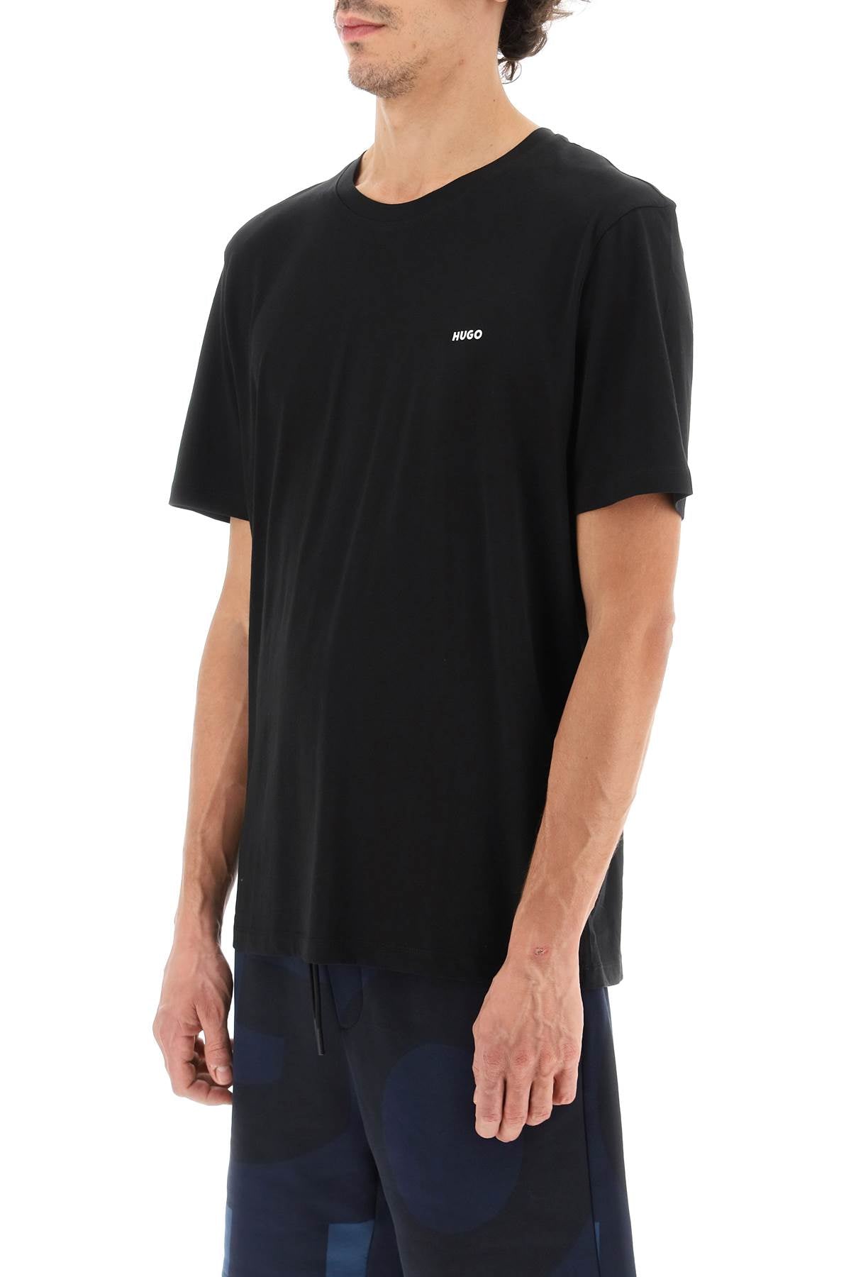 Hugo Relaxed Fit Logo T-Shirt image 3